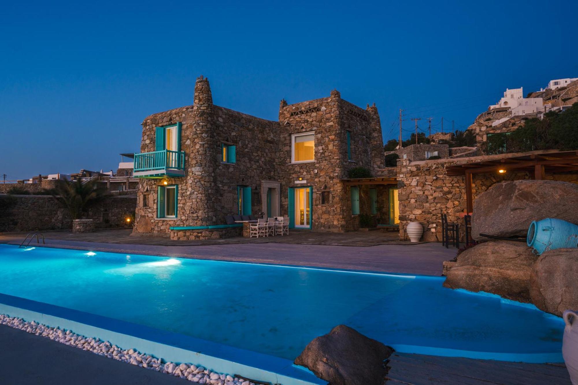Villa Casa De Blue Mykonos Town Εξωτερικό φωτογραφία
